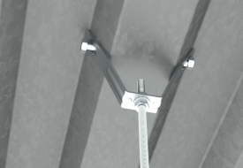 DZM 5 trapezoidal sheet hanger