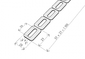 TPM 1000 shaping tape