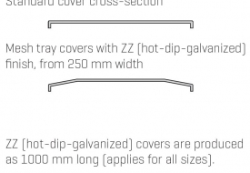 VZM 300 tray cover