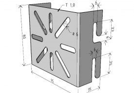 Distribution box holder DZM 1