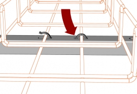 PZMP 150 support, fire resistant