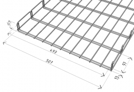 Kabelový žlab M2 500/50