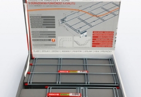 MERKUR 2 Gitterrinnen Musterbox