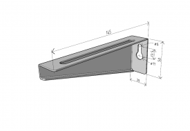 NZMU 100 universal bracket