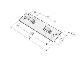 DZM 10 wall bracket