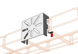 Distribution box holder DZM 1