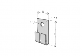 DZM 8 wall bracket