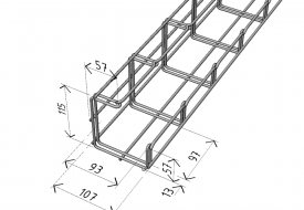 M2-G 100/100 cable tray