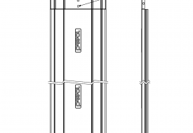 Žlab H35 / L = 3 000 mm, neperforovaný