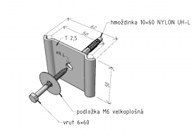 stoupačkový držák DZM 7