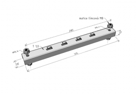 podpěra žlabu PZM 250