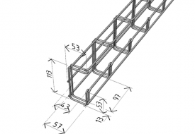 M2-G 50/100 wire cable tray