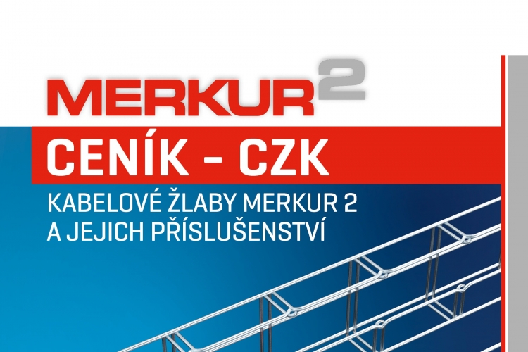 Nové ceníky MERKUR 2 platné od 1. 3. 2023 - CZK, EUR