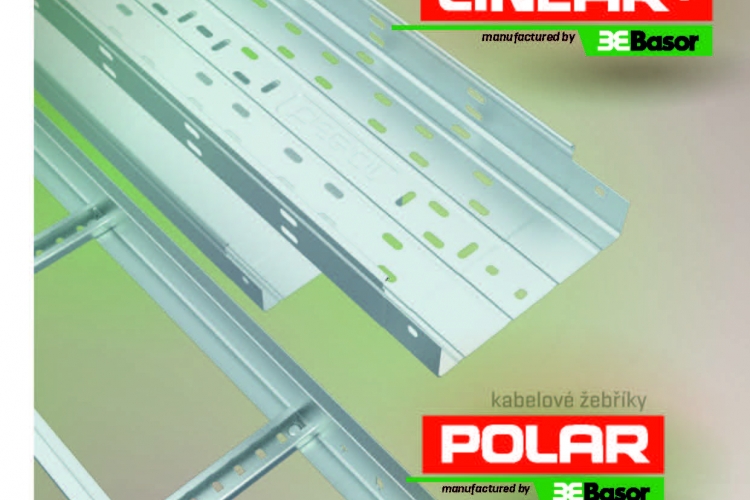 Nové kabelové žlaby a kabelové žebříky