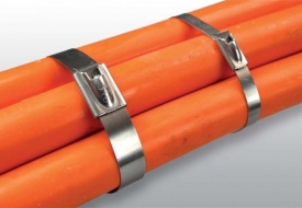 PKZ–FI Fixierband (Kabelbinder) mit Schloss