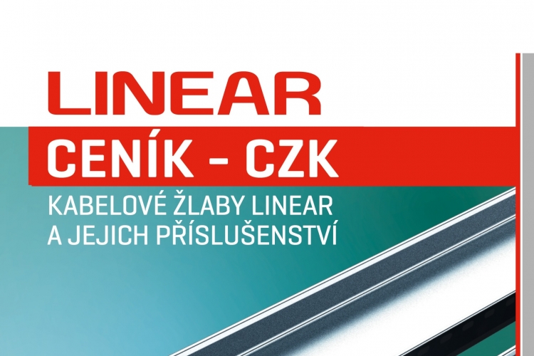 Nové ceníky LINEAR platné od 1. 3. 2023 - CZK, EUR