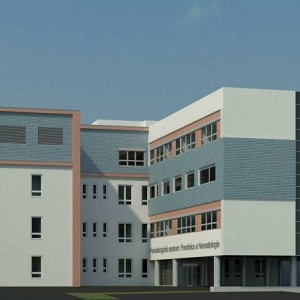 Nemocnice České Budějovice - výstavba perinatologického centra